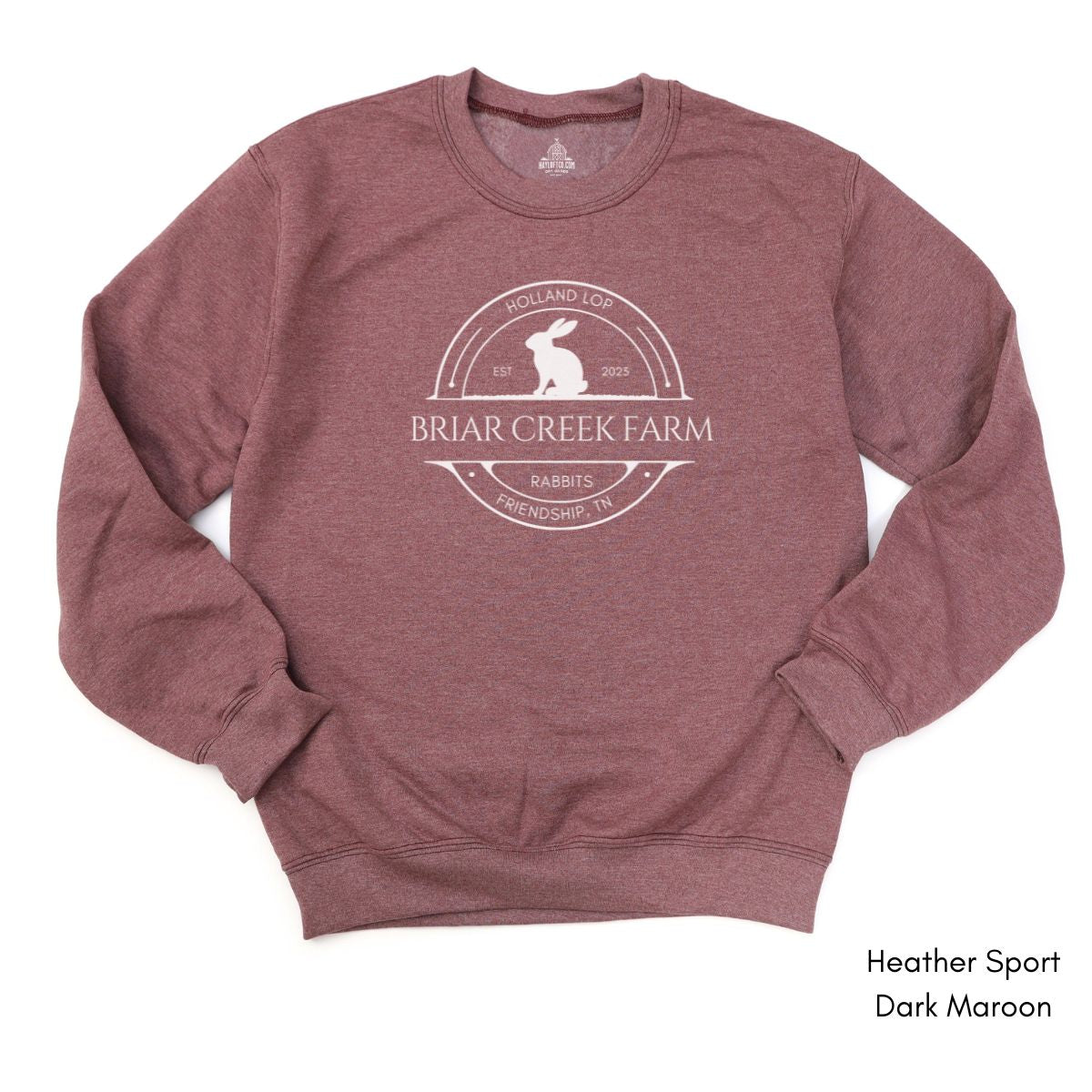 Custom Rabbit Farm Unisex Crewneck Sweatshirt