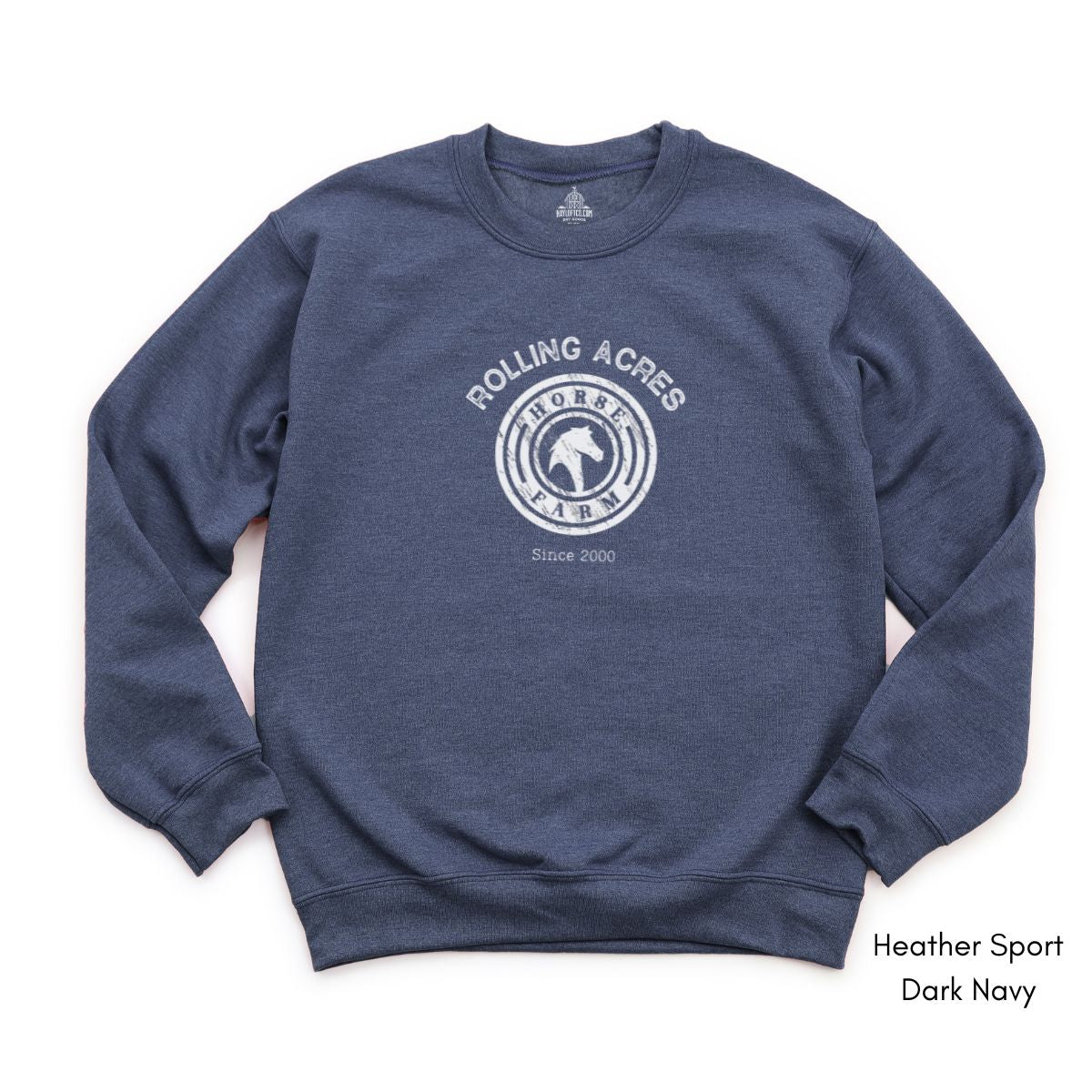 Custom Horse Farm Unisex Crewneck Sweatshirt