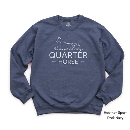Quarter Horse Versatility Unisex Crewneck Sweatshirt