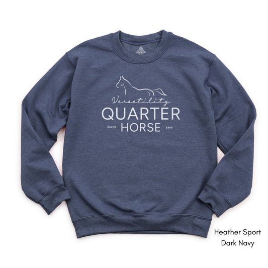 Quarter Horse Versatility Unisex Crewneck Sweatshirt