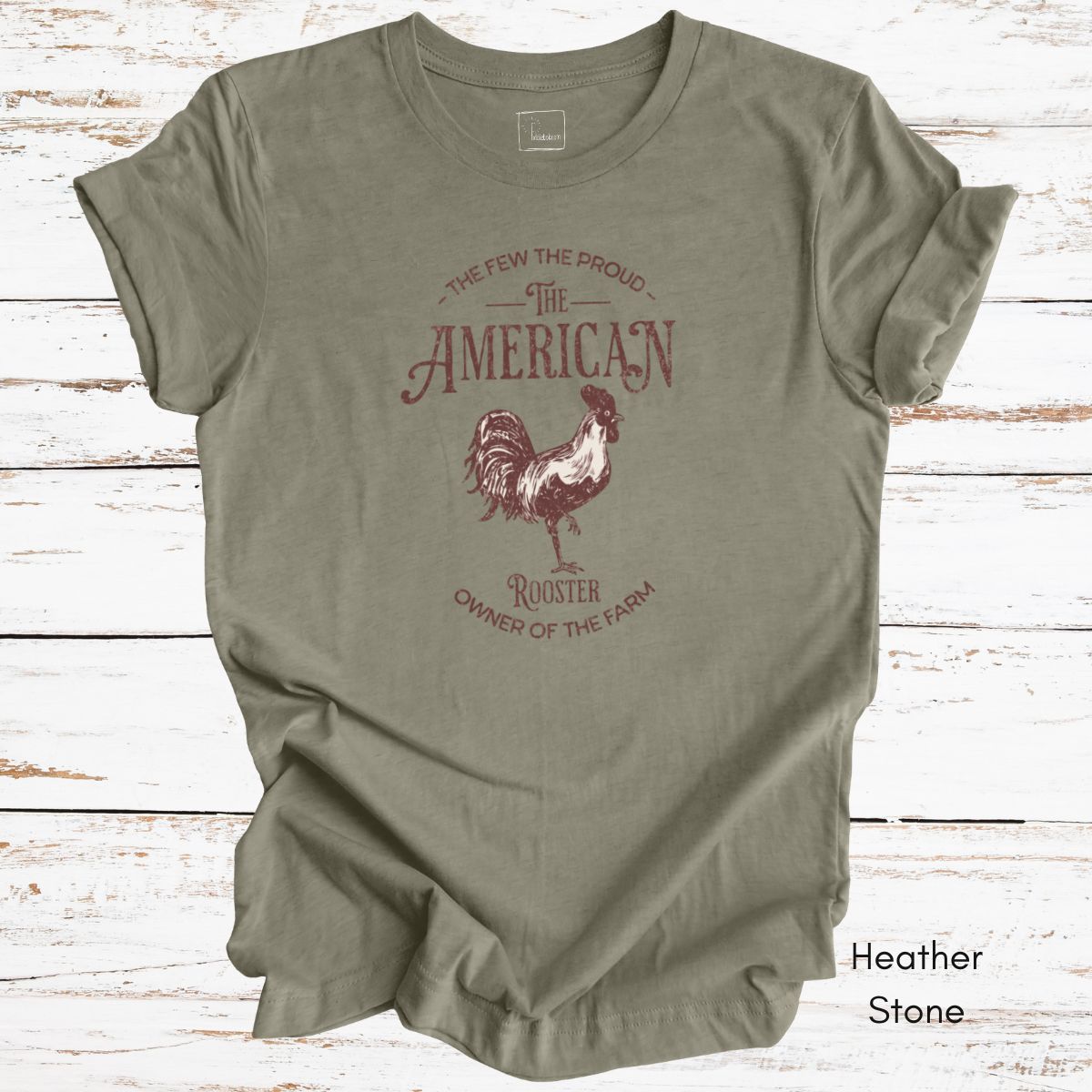 American Rooster Light Weight Jersey Unisex T-shirt