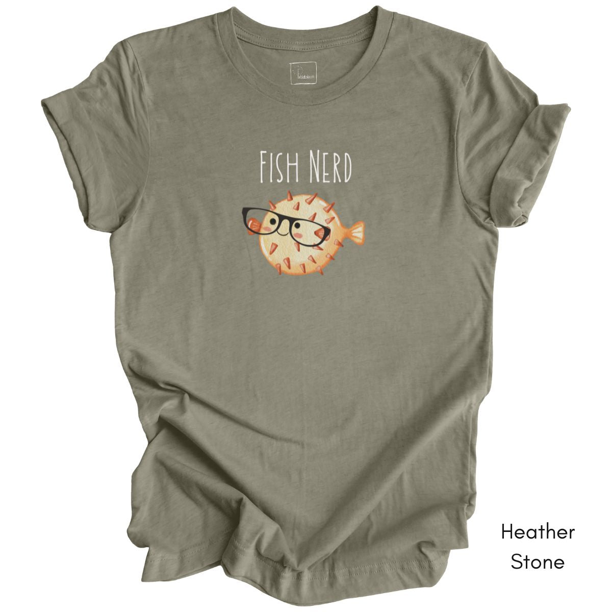 Fish Nerd Unisex Jersey Light Weight T-shirt
