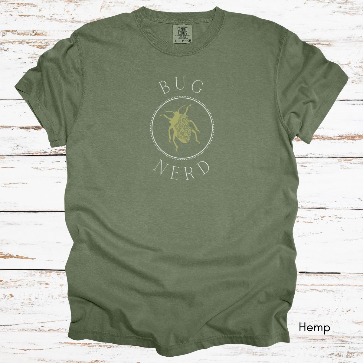 Bug Nerd Tee Midweight Garment Dyed Unisex T-shirt