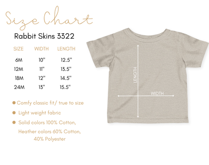 Custom Family Farm INFANT Fine Jersey Rabbit Skins Tshirt