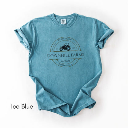 Custom Farm Tractor - Unisex Midweight Vintage Style T-shirt