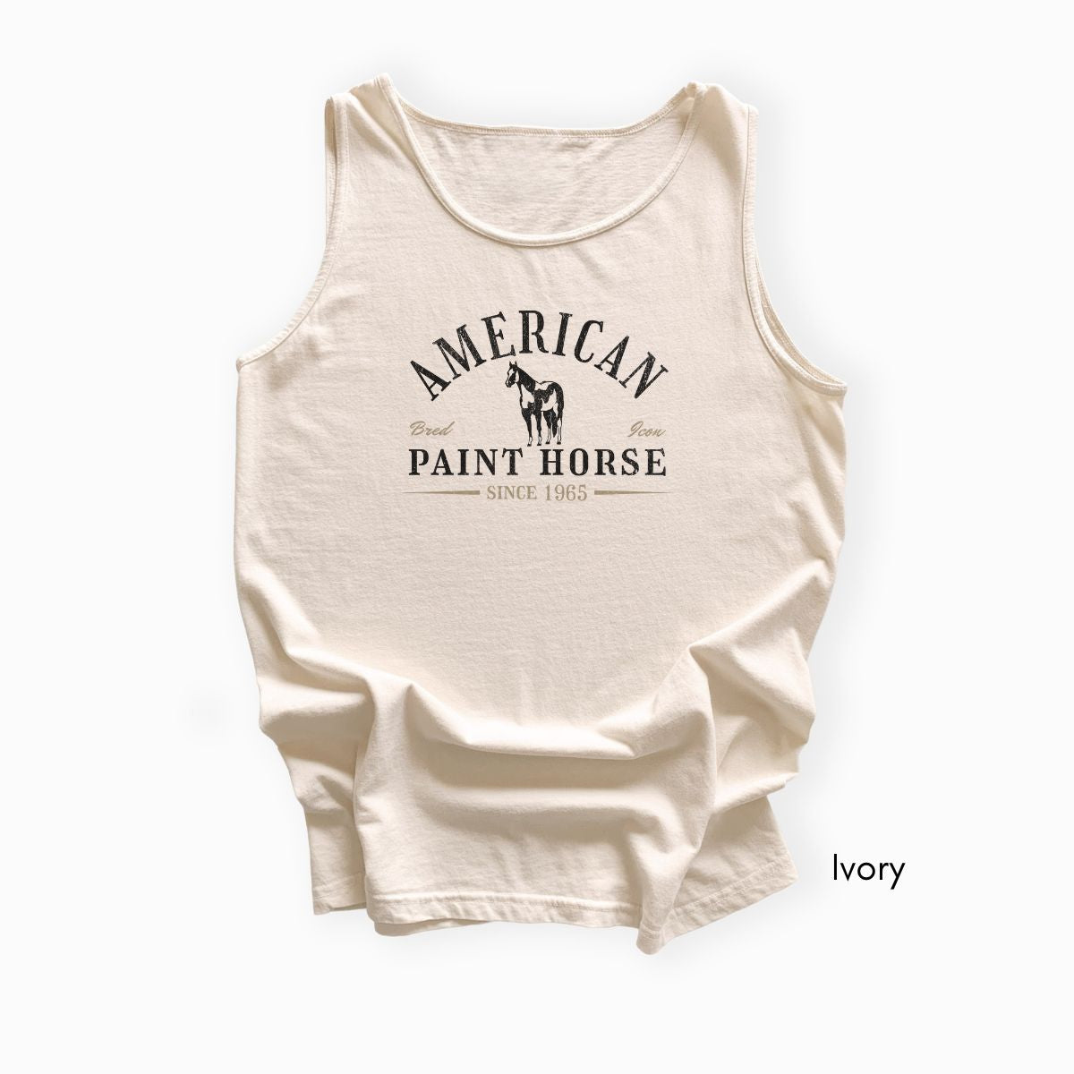 American Paint Horse Garment Dyed Tank Top