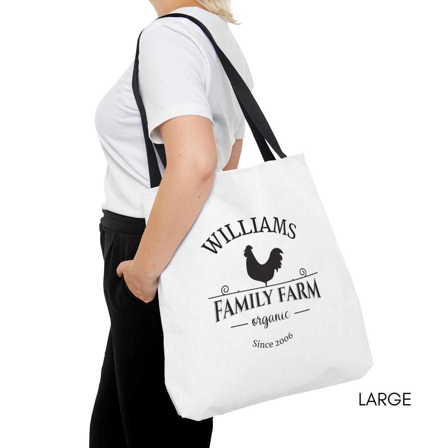 Custom Family Farm Tote Bag