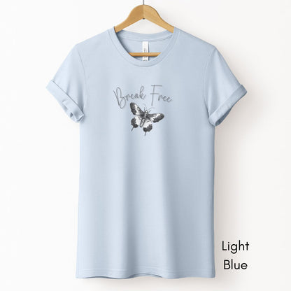 Break Free - Light Weight Unisex Jersey T-shirt