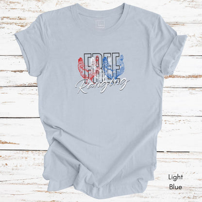 Free Ranging  - Unisex Jersey Light Weight T-shirt
