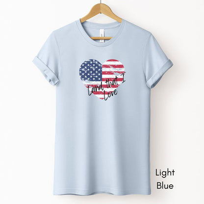 Land that I Love Unisex Light Weight Jersey T-shirt