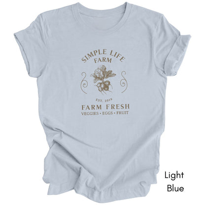 Custom Homestead Farm Vegetable/Garden Tshirt