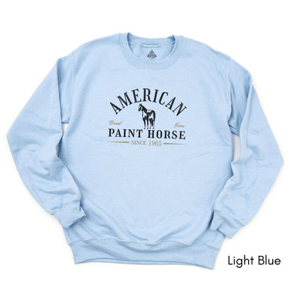American Paint Horse - Unisex Crewneck Sweatshirt