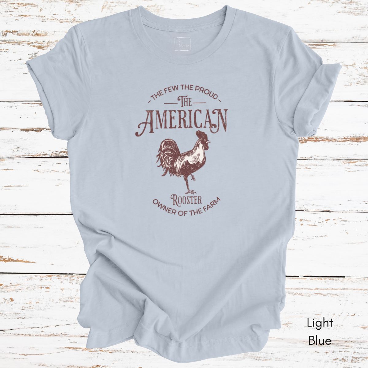 American Rooster Light Weight Jersey Unisex T-shirt