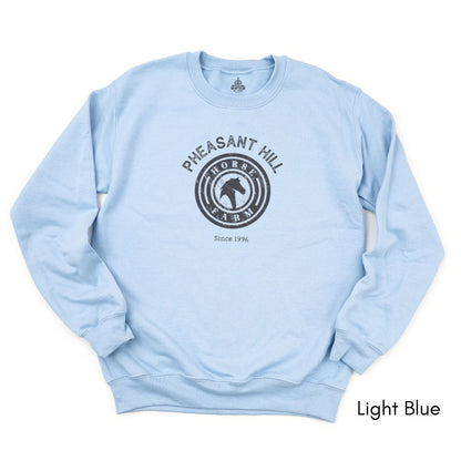 Custom Horse Farm Unisex Crewneck Sweatshirt