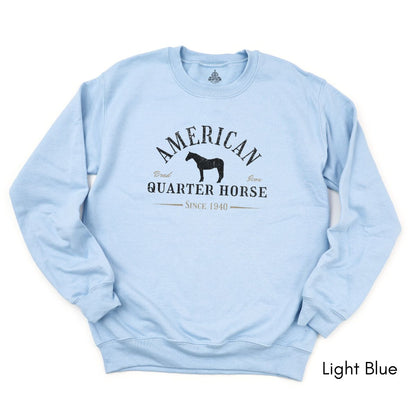 American Quarter Horse - Unisex Crewneck Sweatshirt