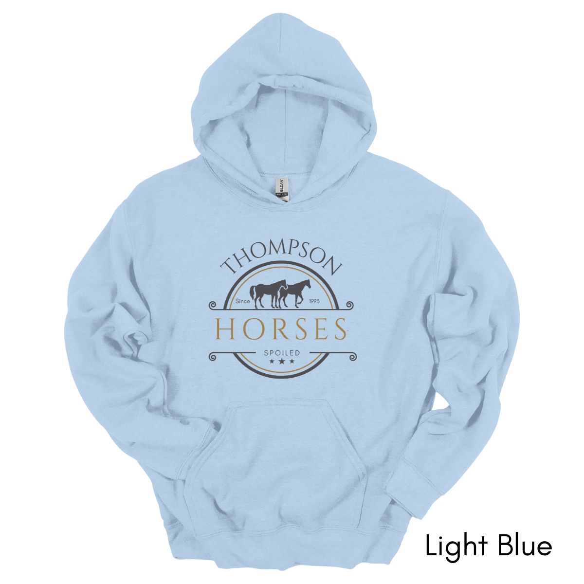 Custom spoiled horse HOODIE Unisex Heavy Blend Hooded Sweatshirt