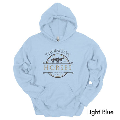 Custom spoiled horse HOODIE Unisex Heavy Blend Hooded Sweatshirt