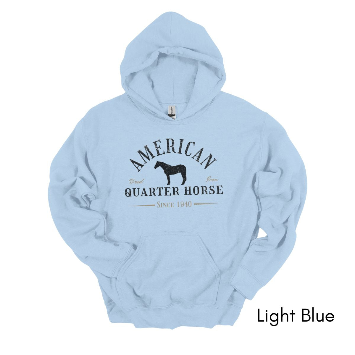 American Quarter Horse Hoodie - Unisex Heavy Blend Hooded Sweatshirt