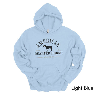 American Quarter Horse Hoodie - Unisex Heavy Blend Hooded Sweatshirt