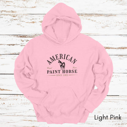 American Paint Horse Hoodie - Unisex Heavy Blend Hooded Sweatshirt