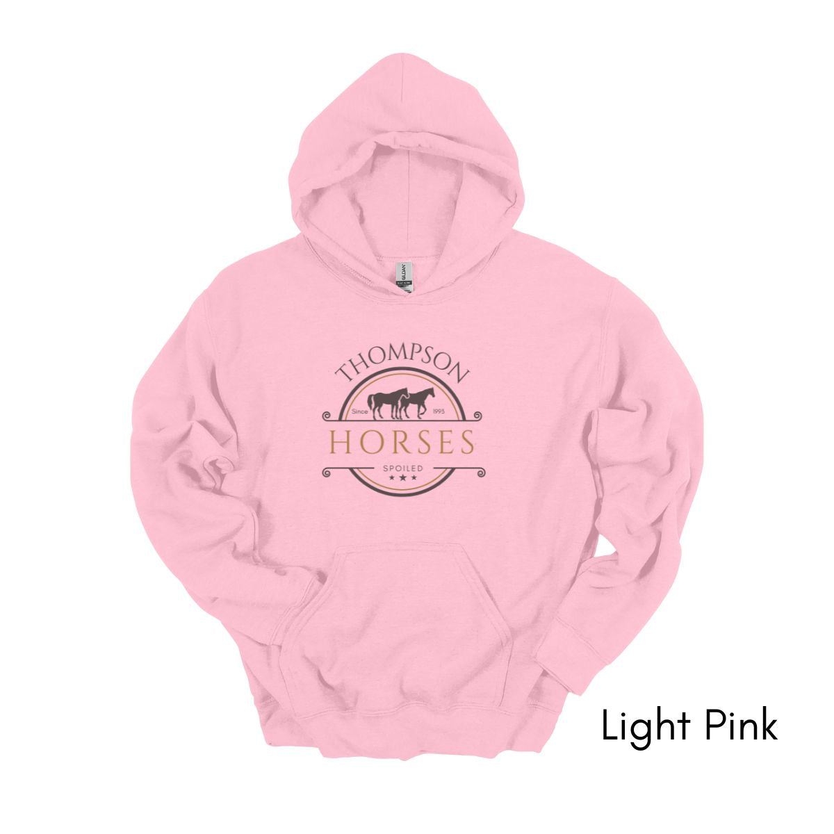 Custom spoiled horse HOODIE Unisex Heavy Blend Hooded Sweatshirt