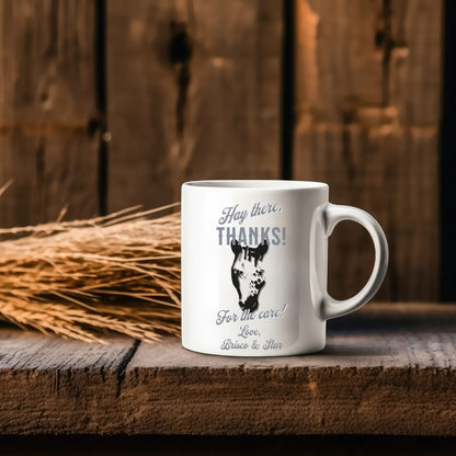 Custom Horse Care Appreciation Gift Ceramic Coffee Mug 11oz  or 15oz