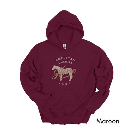 American Quarter Horse Unisex Heavy Blend Hooded Sweatshirt