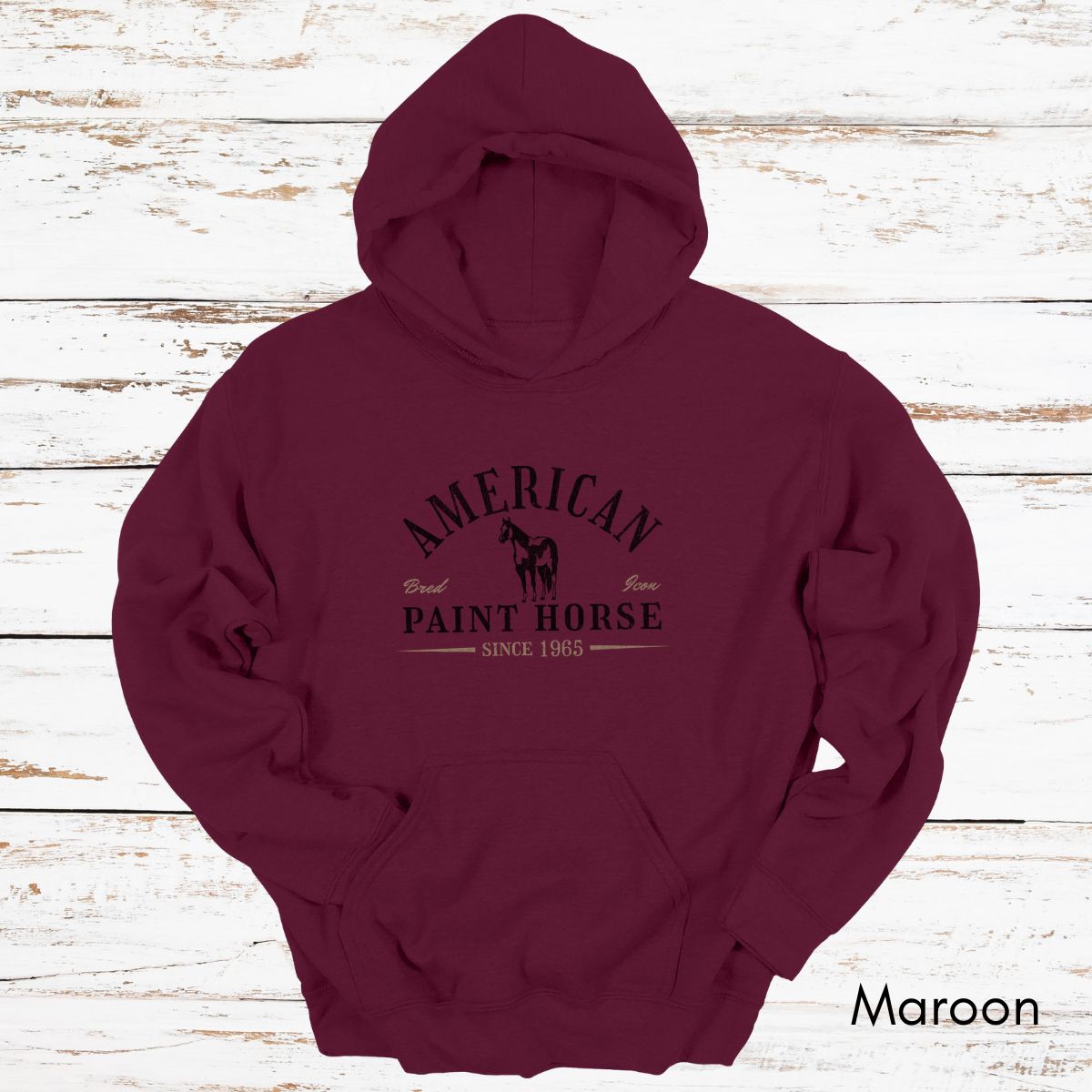 American Paint Horse Hoodie - Unisex Heavy Blend Hooded Sweatshirt