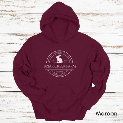 Custom Rabbit Farm Unisex Heavy Blend Hooded Sweatshirt