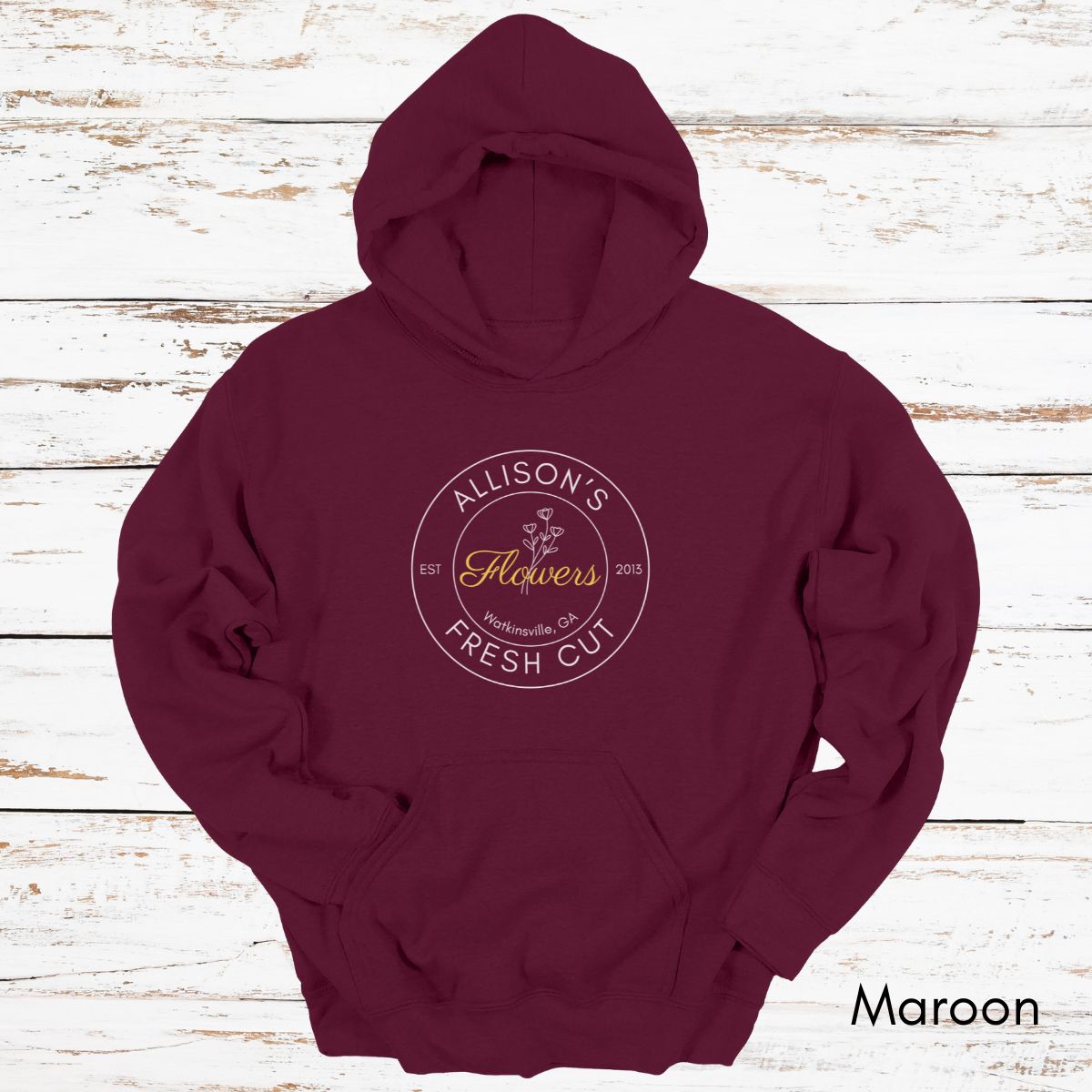 CUSTOM Flower Farm HOODIE Unisex Heavy blend Hooded Sweatshirt