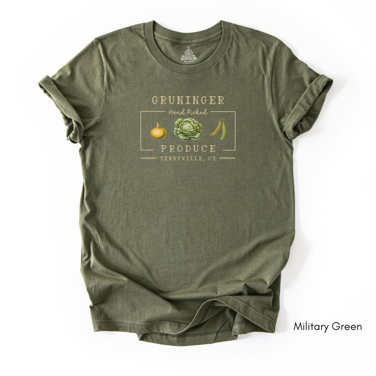 Custom Vegetable Produce Farm Lightweight Jersey Unisex T-shirt