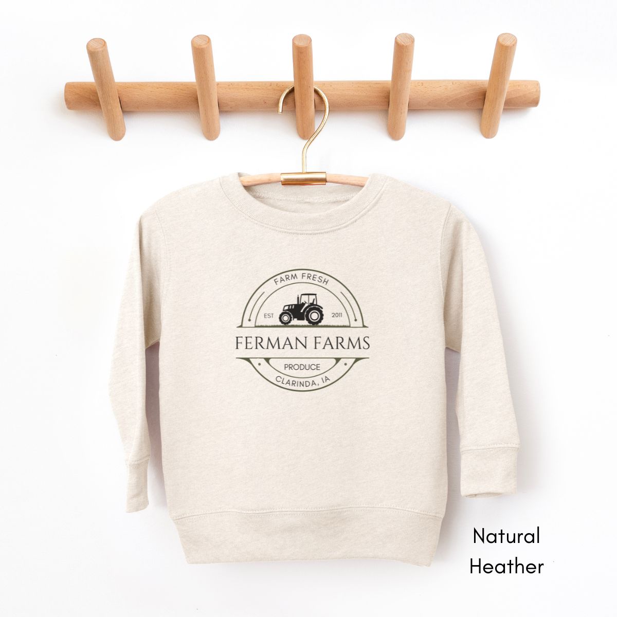 Custom Farm TODDLER Sweatshirt