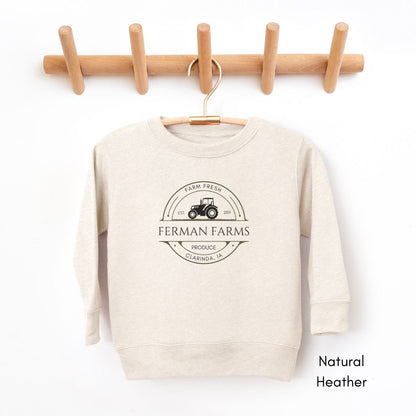 Custom Farm TODDLER Sweatshirt