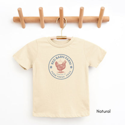 Custom TODDLER Chicken Egg Farm Patriotic Style Unisex Light Weight Jersey T-shirt