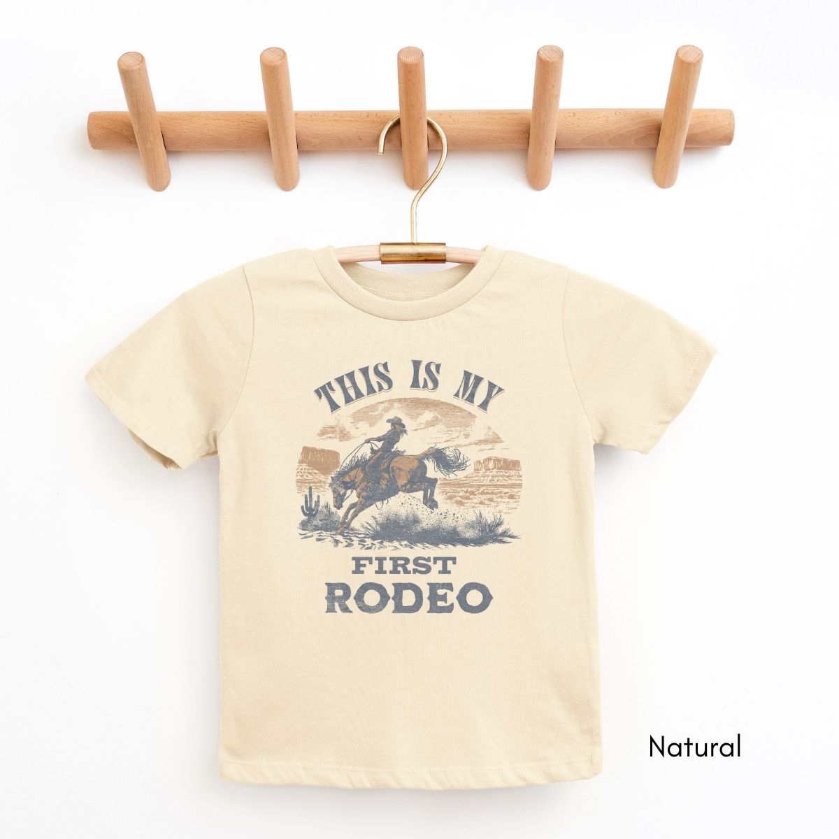 My First Rodeo TODDLER Unisex Light Weight Jersey T-shirt