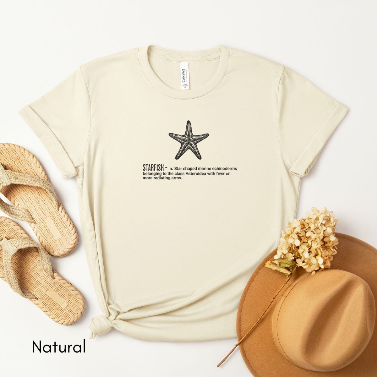 Starfish Tee - Unisex Jersey Light Weight T-shirt