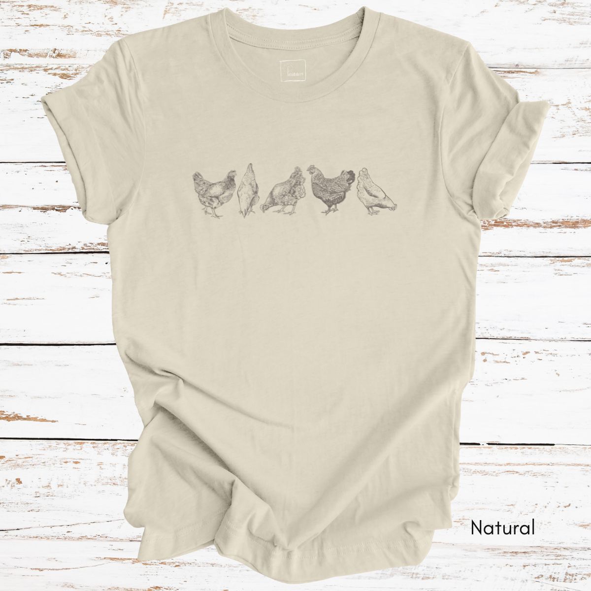 Chicken Scratch - Unisex Jersey Light Weigth T-shirt