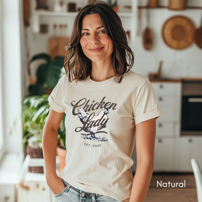 Chicken Lady Jersey Light Weight T-shirt