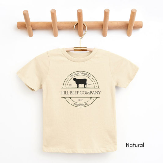 Custom YOUTH/KIDS Beef Cattle Farm Unisex Light Weight t-shirt