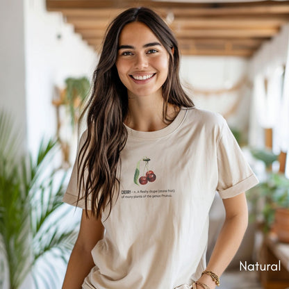 Cherry T-shirt Unisex Light Weight Tee