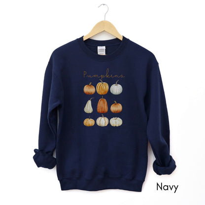 Pumpkins - Unisex Crewneck Sweatshirt | Fall Festival shirt | Halloween Sweatshirt | Autumn Pumpkin Sweatshirt | Pumpkin Fall Lovers Gift