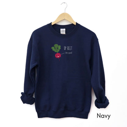Up Beet - Unisex Heavy Blend Crewneck Sweatshirt