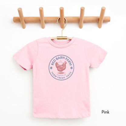Custom TODDLER Chicken Egg Farm Patriotic Style Unisex Light Weight Jersey T-shirt