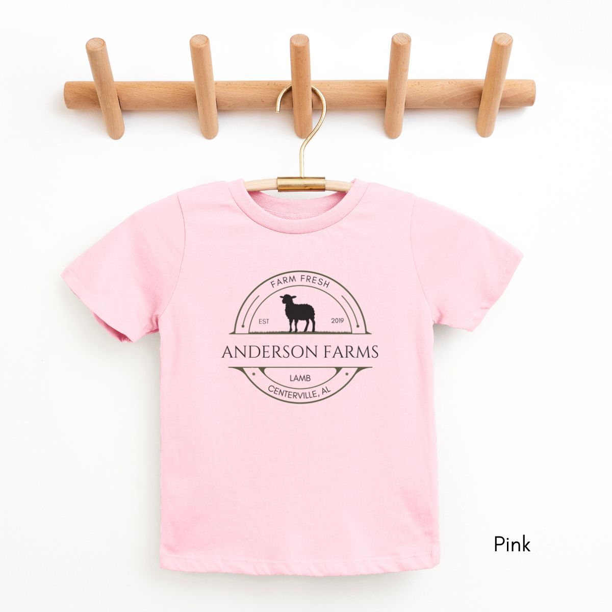 Custom TODDLER Sheep Farm Unisex Tshirt