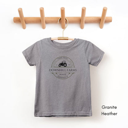 Custom Farm INFANT Fine Jersey Rabbit Skins Tractor Tshirt