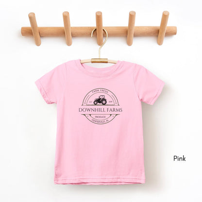 Custom Farm INFANT Fine Jersey Rabbit Skins Tractor Tshirt