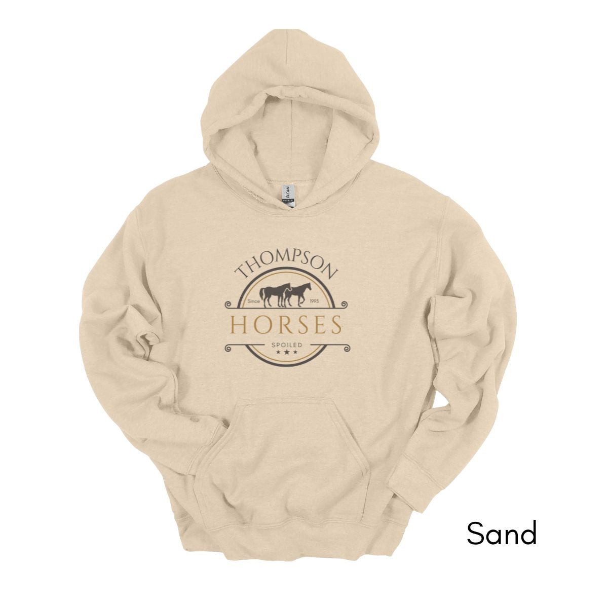 Custom spoiled horse HOODIE Unisex Heavy Blend Hooded Sweatshirt