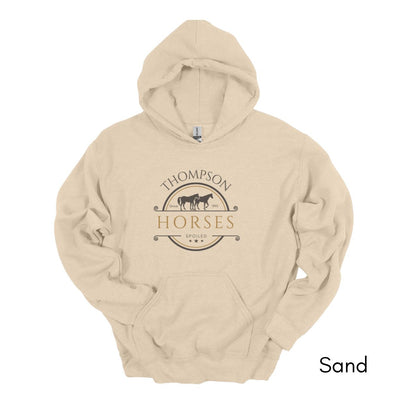 Custom spoiled horse HOODIE Unisex Heavy Blend Hooded Sweatshirt
