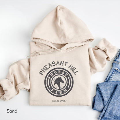 Custom Horse Farm Unisex Heavy Blend Hooded Sweatshirt