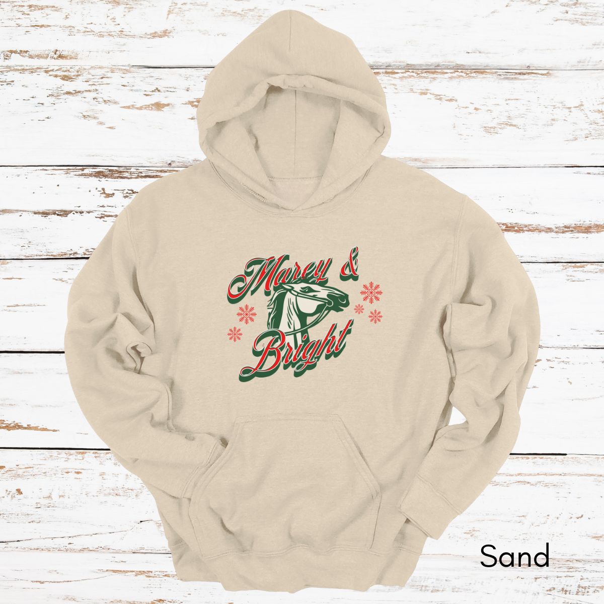 Marey & Bright Hoodie - Unisex Heavy Blend Hooded Sweatshirt